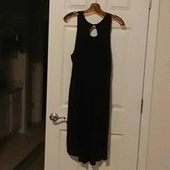 💙🌹Black cotton dress with buttons - Picture 5 of 16